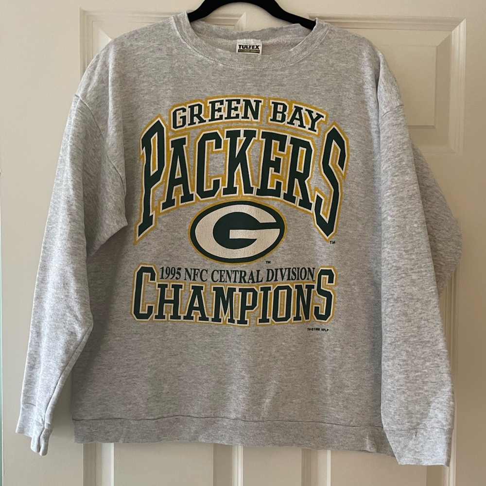 Vintage 1996 Packers NFC Division Champions Pullover Sweatshirt